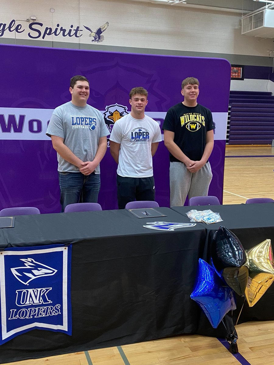 Wood River Football (@wreaglesfb) on Twitter photo Congrats to our 3 signees on their college selections for the next level! All 3 of you left your mark on Wood River Football for many seasons to come! Good luck in your next chapter! <a href="/beau_rohrich/">Beau Rohrich</a> <a href="/NoahPacker2025/">Noah Packer</a> and Reagan Zessin Congrats to our 3 signees on their college selections for the next level! All 3 of you left your mark on Wood River Football for many seasons to come! Good luck in your next chapter! <a href="/beau_rohrich/">Beau Rohrich</a> <a href="/NoahPacker2025/">Noah Packer</a> and Reagan Zessin