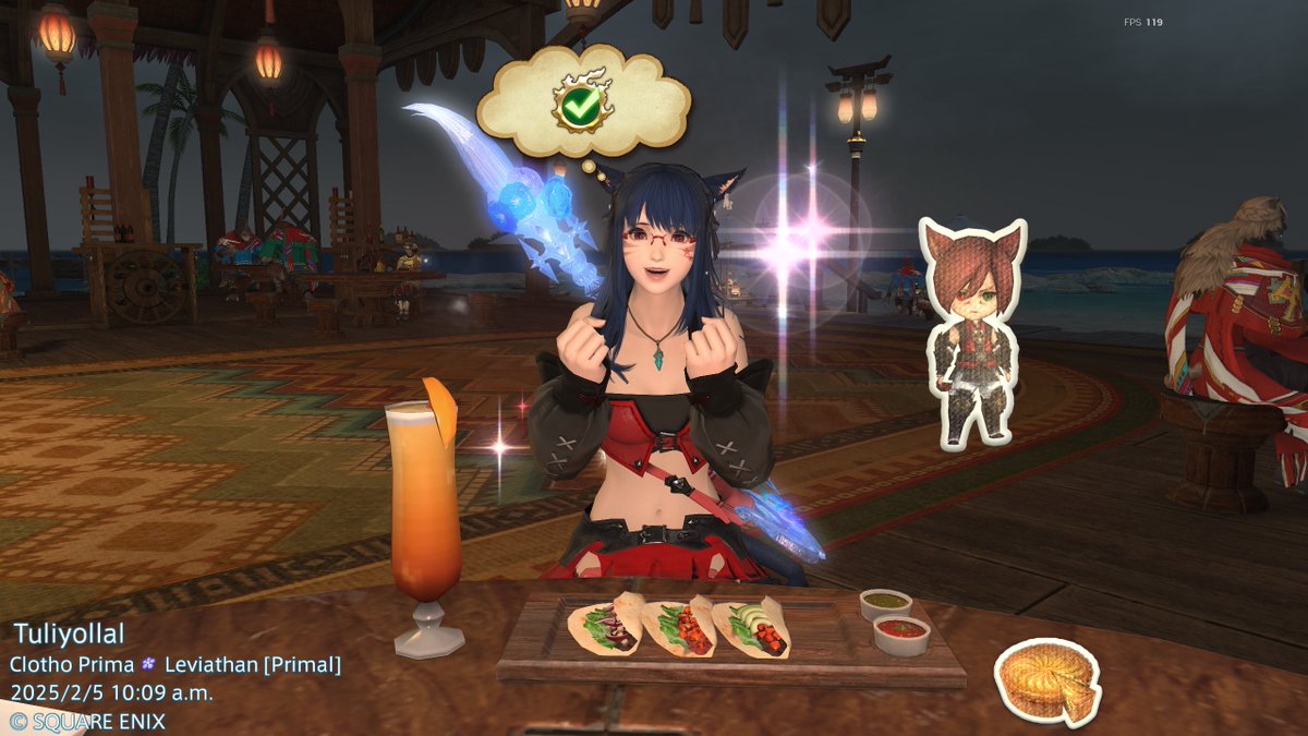 SpritePR18's tweet photo. @FF_XIV_EN Tacos forever
#FFXIVSweepstakes #TwoTonedSweepstakes https://t.co/2qVWUIDcDO
