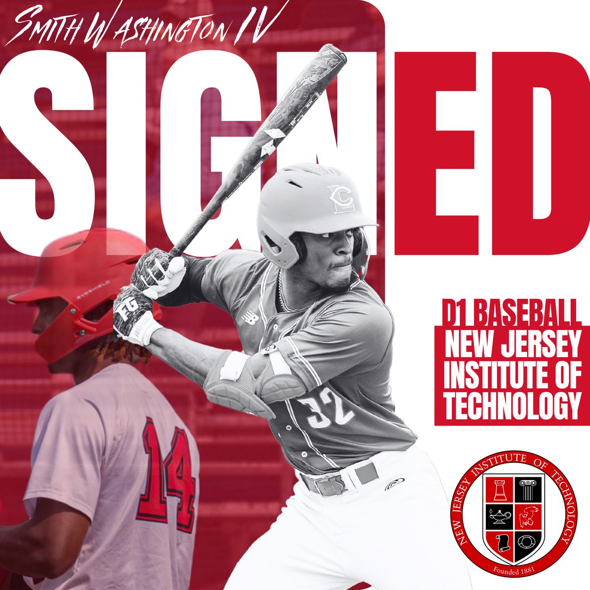 LCCSathletics's tweet image. Smith Washington IV signed his Letter of Intent to with New Jersey Institute of Technolog! He will play baseball for the Highlanders while pursuing a degree in communications.🦅⚾️ #lccseagles #eaglebaseball #Classof2025 #RollTech⚔️ #nationalsigningday
