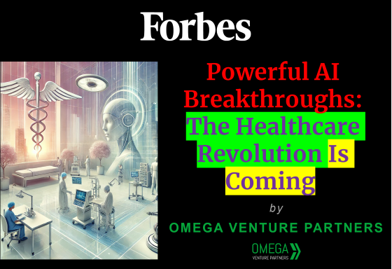 🏥✨ Excited to share <a href="/omegavp/">Omega Venture Partners</a>  Omega Venture Partners' latest <a href="/Forbes/">Forbes</a> insights on healthcare transformation! 
Discover how groundbreaking AI advances are: • Revolutionizing clinical care 
Read more: lnkd.in/ge2Wi9P8
#HealthAI #Innovation #FutureOfMedicine #DigitalHealth