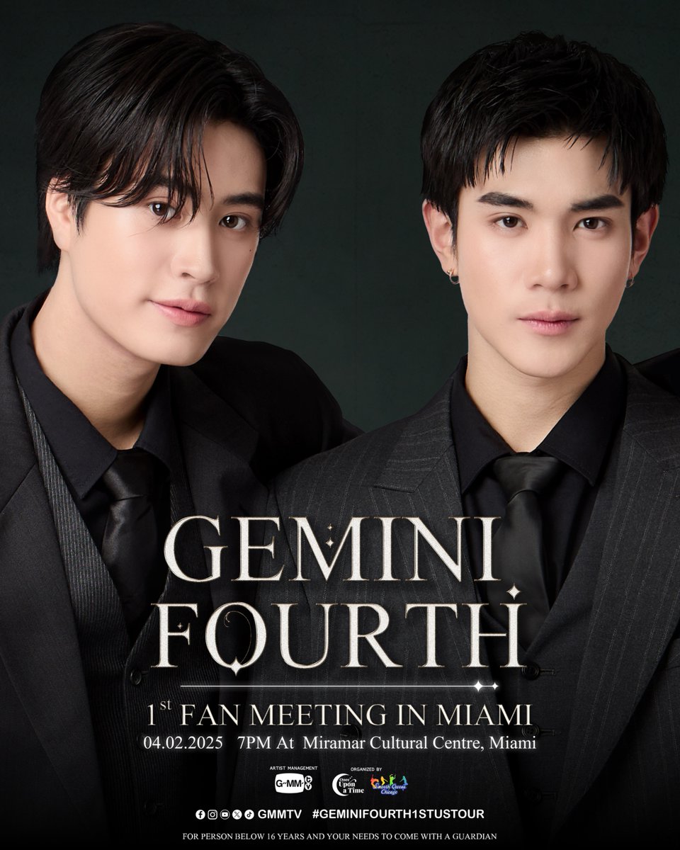 MSPポスター　カンボジアファンミ　GEMINI FOURTH The unforgettable journey is about to begin with GEMINI FOURTH 1st