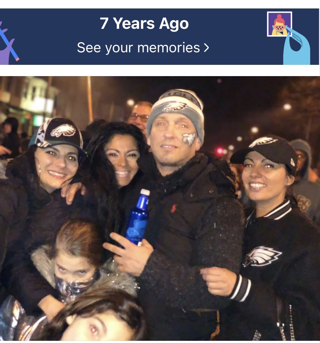 BetLabAnalytics's tweet image. This was on my Time-hop today 

Top 5 Greatest days on Planet Earth 🌍 

🦅 Eagles Super Bowl .. #BroadStreet w my Girls  Claudia &amp;amp; Noel .. Got Dejavu’  #SouthPhilly