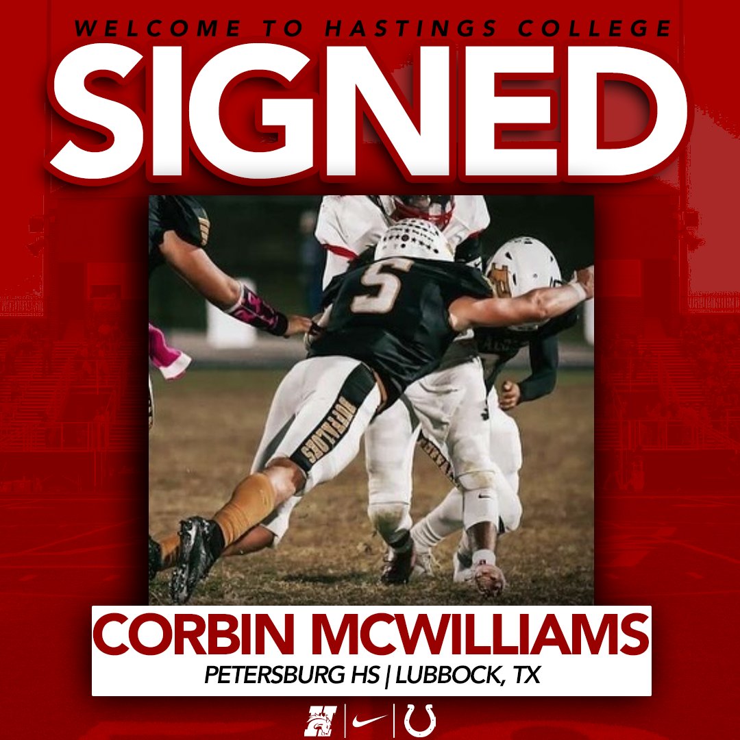 ❗️SIGNED❗️
More Texas talent!
Welcome to Hastings College Corbin! It's A Great Day To Be A Bronco!
#GDTBAB
