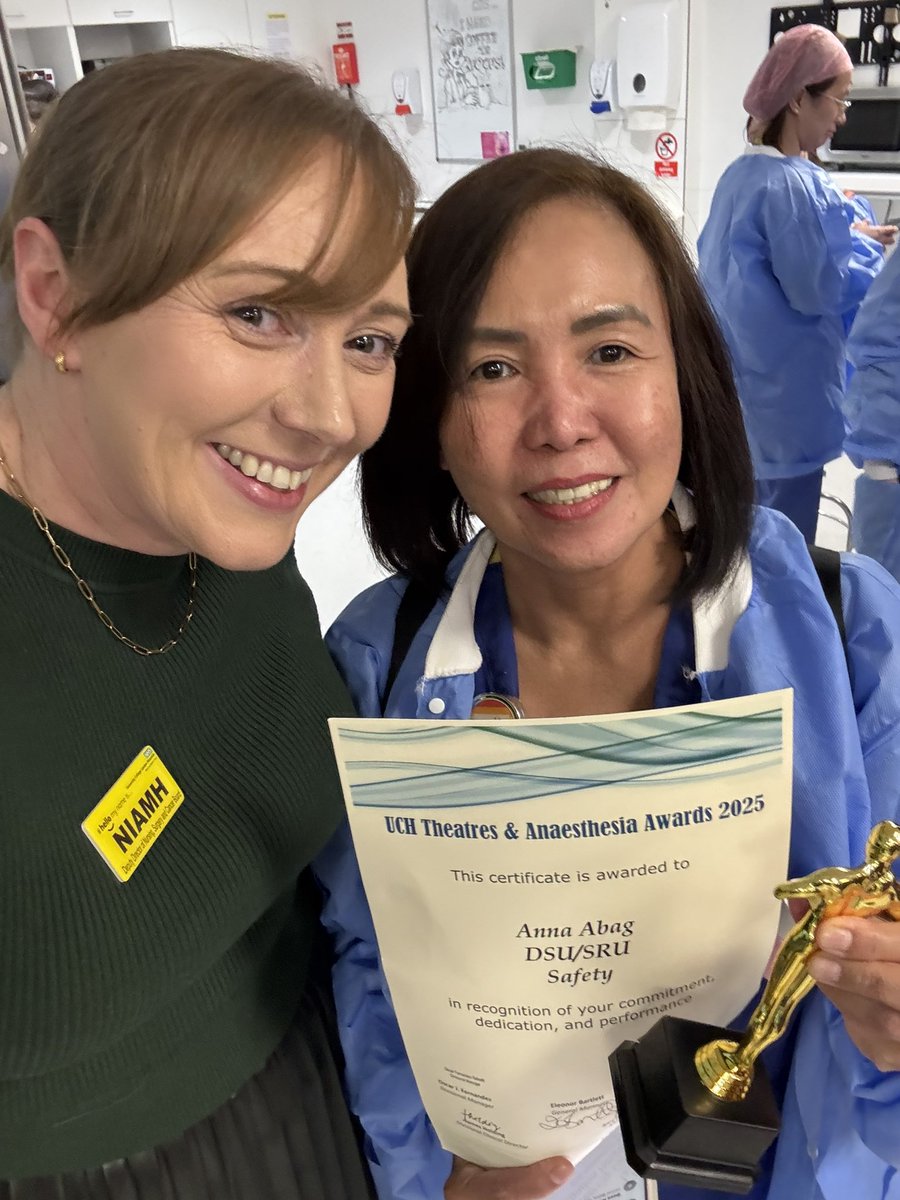 Niamh Gavaghan (@niamhgavaghan) on Twitter photo I was lucky enough to attend the T&A annual staff awards <a href="/uclh/">UCLH</a> today, so many worthy winners. A fantastic division who make such a difference to our surgical pathways 🤩 every day <a href="/amlyn27/">Amy Magtangob</a> <a href="/theatrenurse101/">theatrepractitioner 🇬🇧</a> I was lucky enough to attend the T&A annual staff awards <a href="/uclh/">UCLH</a> today, so many worthy winners. A fantastic division who make such a difference to our surgical pathways 🤩 every day <a href="/amlyn27/">Amy Magtangob</a> <a href="/theatrenurse101/">theatrepractitioner 🇬🇧</a>