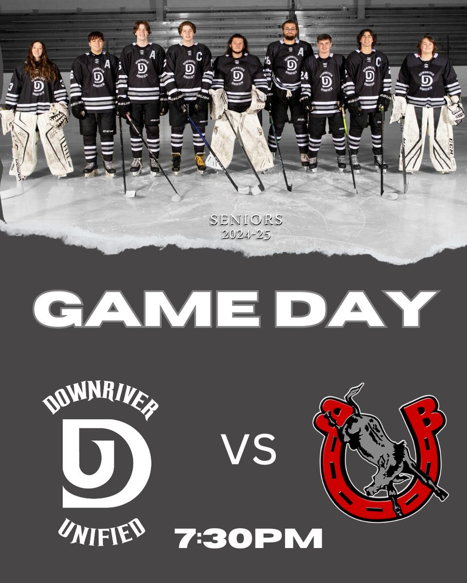 Join us tonight for SENIOR NIGHT as we face Bedford Mules <a href="/MichMule/">Bedford Sports</a> Senior Ceremonies will be between 1st &amp; 2nd period.
#seniornight #hshockey #mhsaa