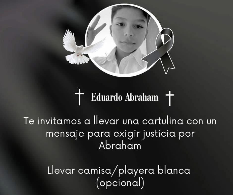 enmimorelia's tweet photo. *Convocamos a: MANIFESTACIÓN* pacífica para *EXIGIR JUSTICIA* por el pequeño Abraham de 10 años, luego que Raymundo L. le arrebatara su vida por conducir en estado de ebriedad.
📍 Calzada Fray Antonio de San Miguel (San Diego)
⌚️17:00 
📅 Viernes 07 de febrero
🙏🏼 Difunde y apoya https://t.co/gM7b7MsCM5