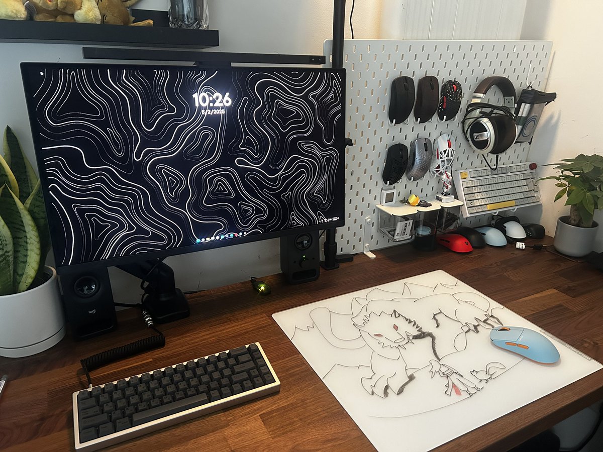 After months of waiting, I’ve FINALLY received my “The Beast” by <a href="/tekkusai/">tekkusai</a> 🙌

So so excited to finally have this beautiful pad on my desk, well well worth the wait! 🔥