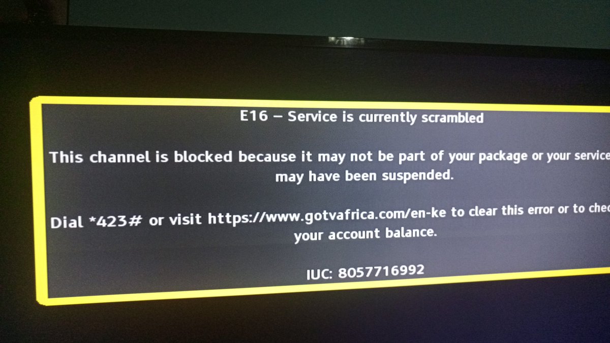 Ms_1mimi's tweet photo. @GOtvKenya_ This is what it's displaying on channel 17 citizen https://t.co/nwzI7QJyXE