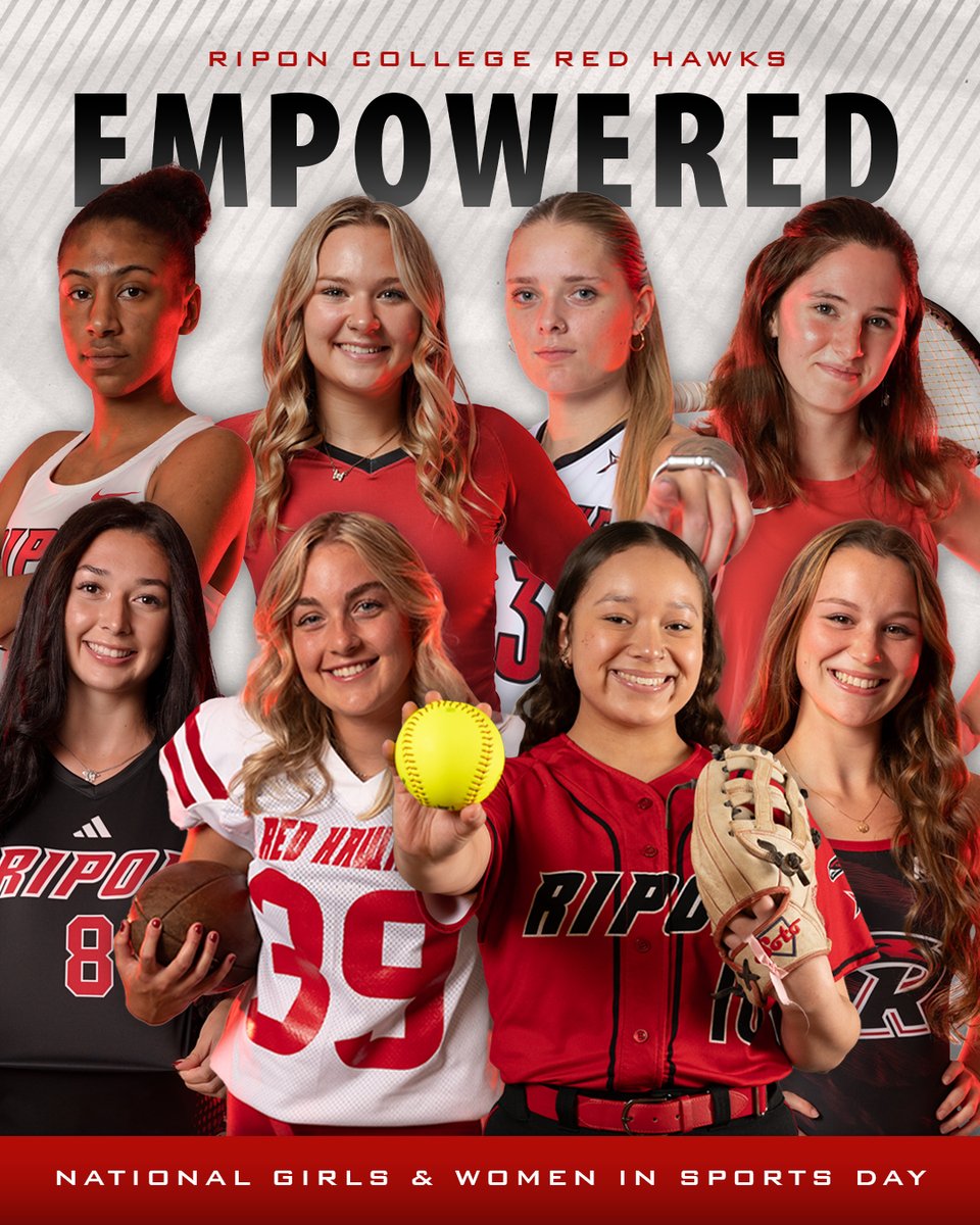 Ripon Red Hawks (@riponredhawks) on Twitter photo Happy National Girls and Women in Sports Day! We are incredibly proud of our female student-athletes and how they represent Ripon through competition, in the classroom and in the community!
#HawksFly | <a href="/riponcollege/">Ripon College</a> Happy National Girls and Women in Sports Day! We are incredibly proud of our female student-athletes and how they represent Ripon through competition, in the classroom and in the community!
#HawksFly | <a href="/riponcollege/">Ripon College</a>