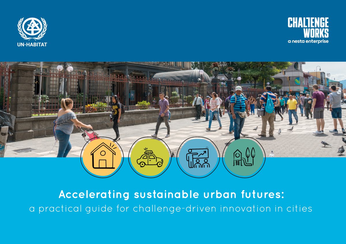 Challenge Works (@challenge_works) on Twitter photo 🚀 We’re launching Accelerating Sustainable Urban Futures – a practical guide for challenge-driven innovation in cities. Co-written with <a href="/UNHABITAT/">UN-Habitat</a>, this step-by-step guide helps city leaders, funders & innovators tackle urban challenges. 👀 Read here: ow.ly/gePh50UUan6 🚀 We’re launching Accelerating Sustainable Urban Futures – a practical guide for challenge-driven innovation in cities. Co-written with <a href="/UNHABITAT/">UN-Habitat</a>, this step-by-step guide helps city leaders, funders & innovators tackle urban challenges. 👀 Read here: ow.ly/gePh50UUan6