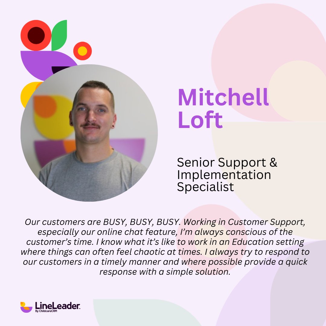 GoLineLeader's tweet image. Thank you for your contribution and dedication over the last 5 years @Mitch - we&apos;re so happy to have you on our team, helping to support our Australian customer base.