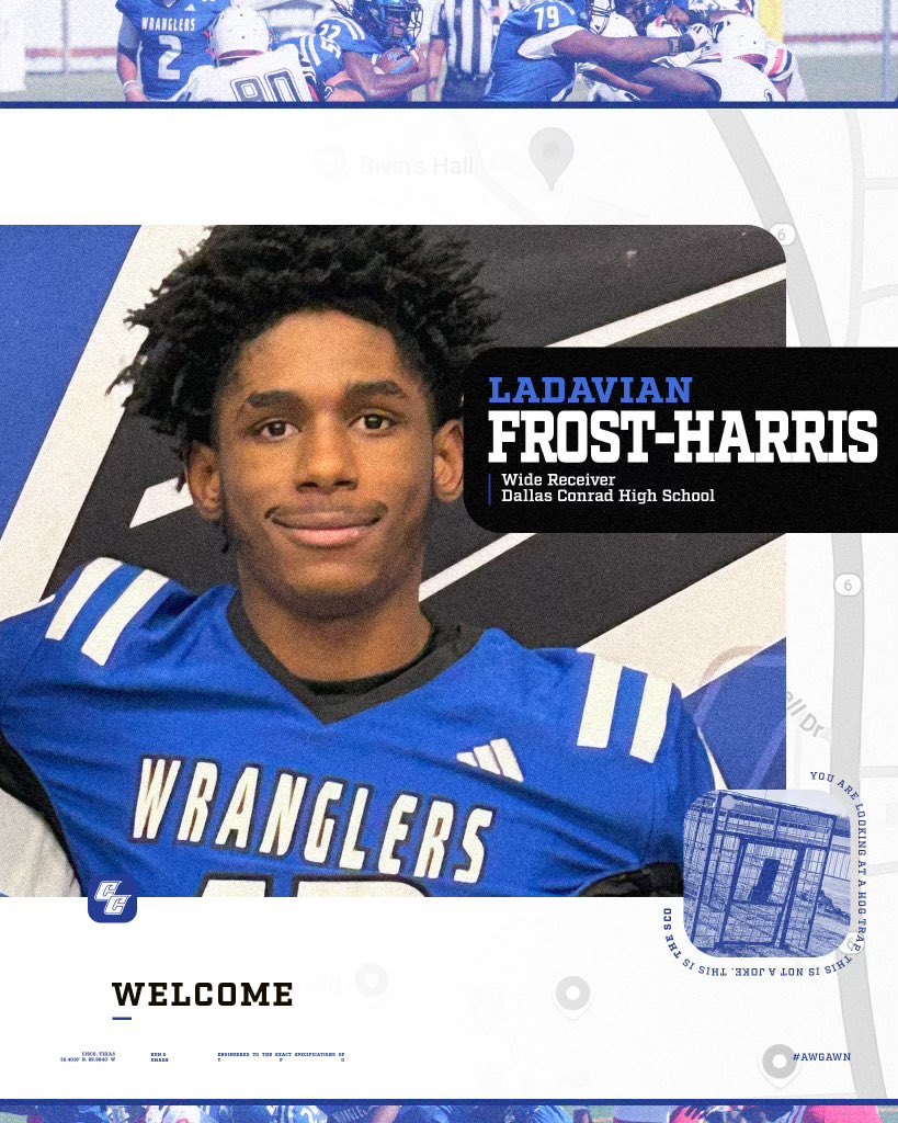 He’s SIGNED! Proud of you son! <a href="/CiscoCollegeFB/">Cisco College Football</a> got a good one! 

<a href="/LadavianHarris8/">Ladavian Frost-Harris</a> <a href="/SBarrios_DISD/">Dr. Sandra Barrios-Rojas, Executive Director</a> <a href="/SBarrios_DISD/">Dr. Sandra Barrios-Rojas, Executive Director</a> <a href="/dallasathletics/">Dallas ISD Athletics</a> <a href="/VivFairley/">Vivian Chandler Fairley</a> <a href="/DrBrianLusk/">Brian Lusk</a> <a href="/RyanZysk/">Ryan Zysk</a> <a href="/ConradSchools/">Conrad Nation - DISD</a> <a href="/DanforDISD/">Dan Micciche</a>