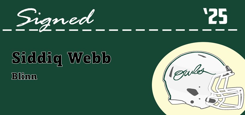 #Signed Siddiq Webb enforcer on the defensive line Lone Star State -&gt; Fulton