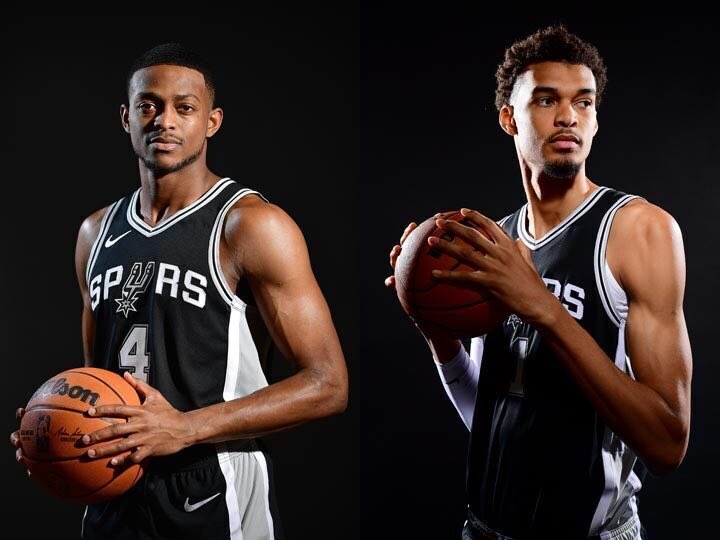 Fox: 25.0 PPG Wemby: 24.6 PPG 1 of 5 duos each averaging 24+ PPG 🔥 Swipa's  @spurs debut: 7pm/et, ESPN