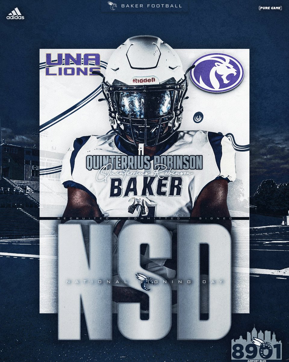 National Signing Day 2025
Recruited•Offered•Committed•Signed
Congratulations Quinterrius Robinson!