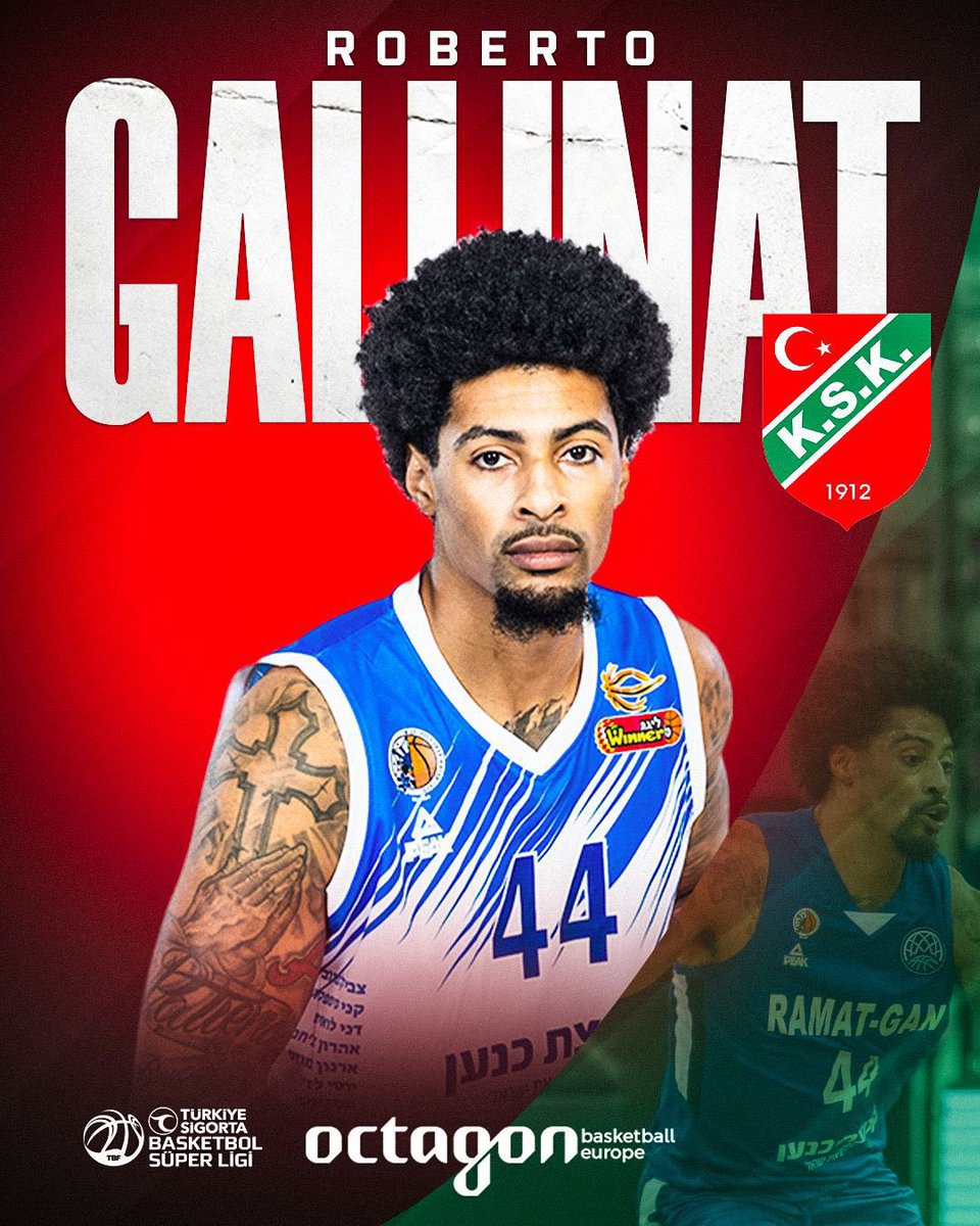 azmiturgutOCT's tweet image. Roberto Gallinat returns to Turkey and will take the challange to lead Karşıyaka in the 2nd part of the season, as he signed with the İzmir team 1.5 years. 
Good luck Bertie! 
#OctagonFamily @OctagonBballEU