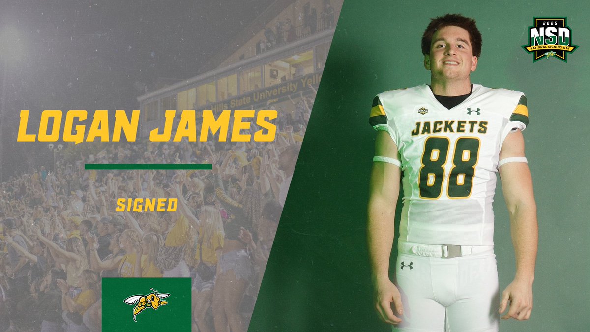 BHSU Football (@bhsufb) on Twitter photo Welcome to The Hills, Logan James! π²π
π | Chandler, Arizona
π | Hamilton High School
π | Wide Receiver
π | 6'0"
βοΈ | 220
π± | <a href="/LogansJames36/">Logan James</a>
#NSD25 #PlayInTheHills25 #WEoverME Welcome to The Hills, Logan James! π²π
π | Chandler, Arizona
π | Hamilton High School
π | Wide Receiver
π | 6'0"
βοΈ | 220
π± | <a href="/LogansJames36/">Logan James</a>
#NSD25 #PlayInTheHills25 #WEoverME