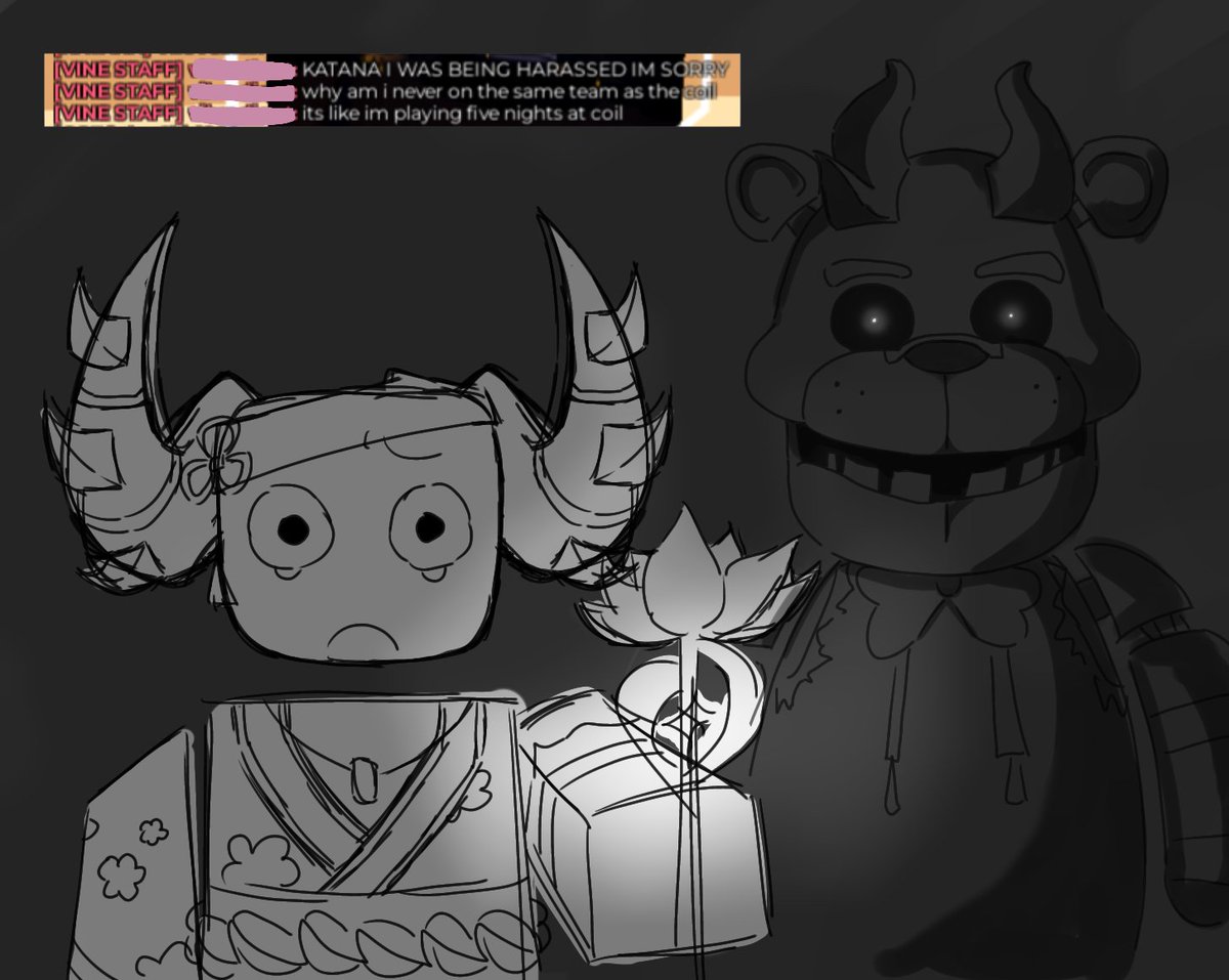 Nonst1ck_Pann's tweet image. Genuinely the funniest server I've been in I had to draw it #phighting #phightingfanart