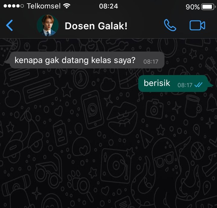 shyshhyy_'s tweet photo. markhyuck few tweet au
by shyshhyy_ 

"Dosen galak favorit lo itu suami gue" https://t.co/vjYIiI2PIn