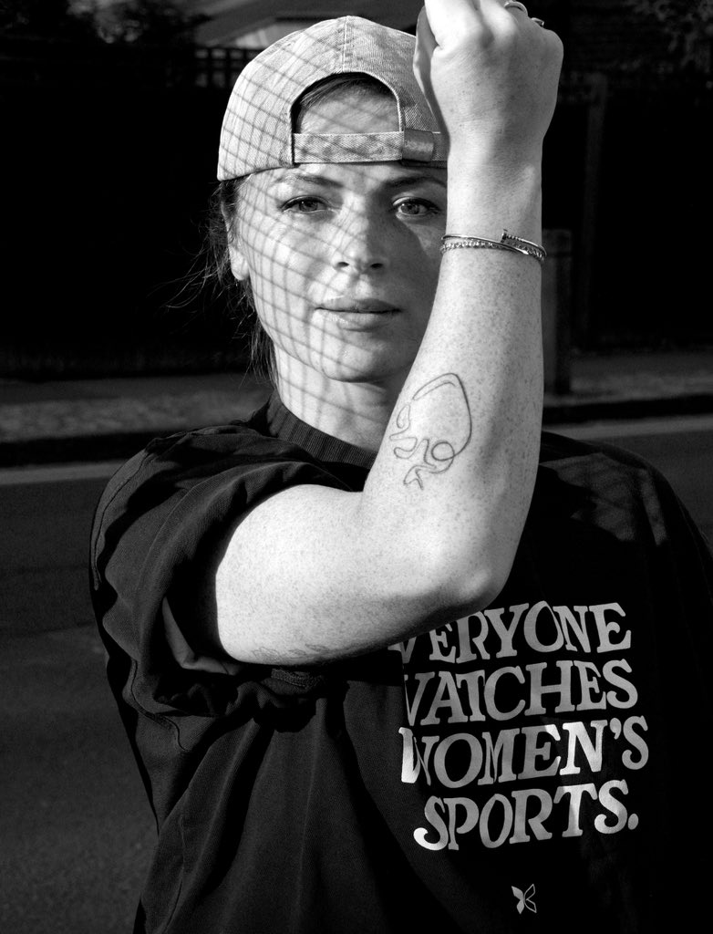 Say it louder. 🗣️

Shoutout to the incredible women of tennis on this National Girls &amp; Women in Sports Day. It's an honor to work with you and support you. 

📸 <a href="/RadkaLeitmeritz/">Radka Leitmeritz</a> 
🎽 <a href="/togethxr/">TOGETHXR</a>