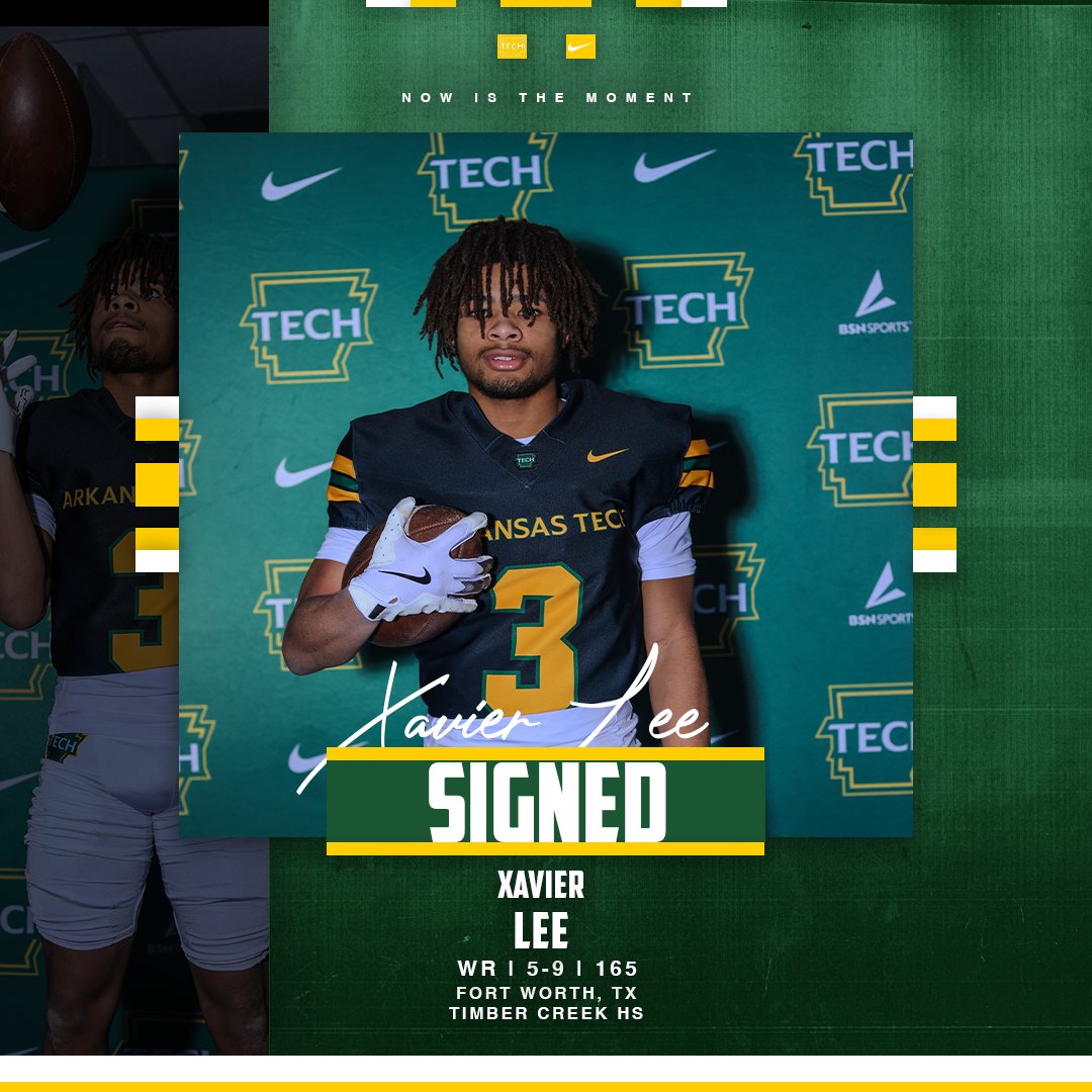 Arkansas Tech Football (@atufootball) on Twitter photo 🖊️ Xavier Lee (<a href="/Xavier_lee17/">Xavier lee</a>)
WR | 5-9 | 165
Fort Worth, TX
Timber Creek HS
📼 hudl.com/profile/163309…
#GoToWork | #FightOn 🖊️ Xavier Lee (<a href="/Xavier_lee17/">Xavier lee</a>)
WR | 5-9 | 165
Fort Worth, TX
Timber Creek HS
📼 hudl.com/profile/163309…
#GoToWork | #FightOn