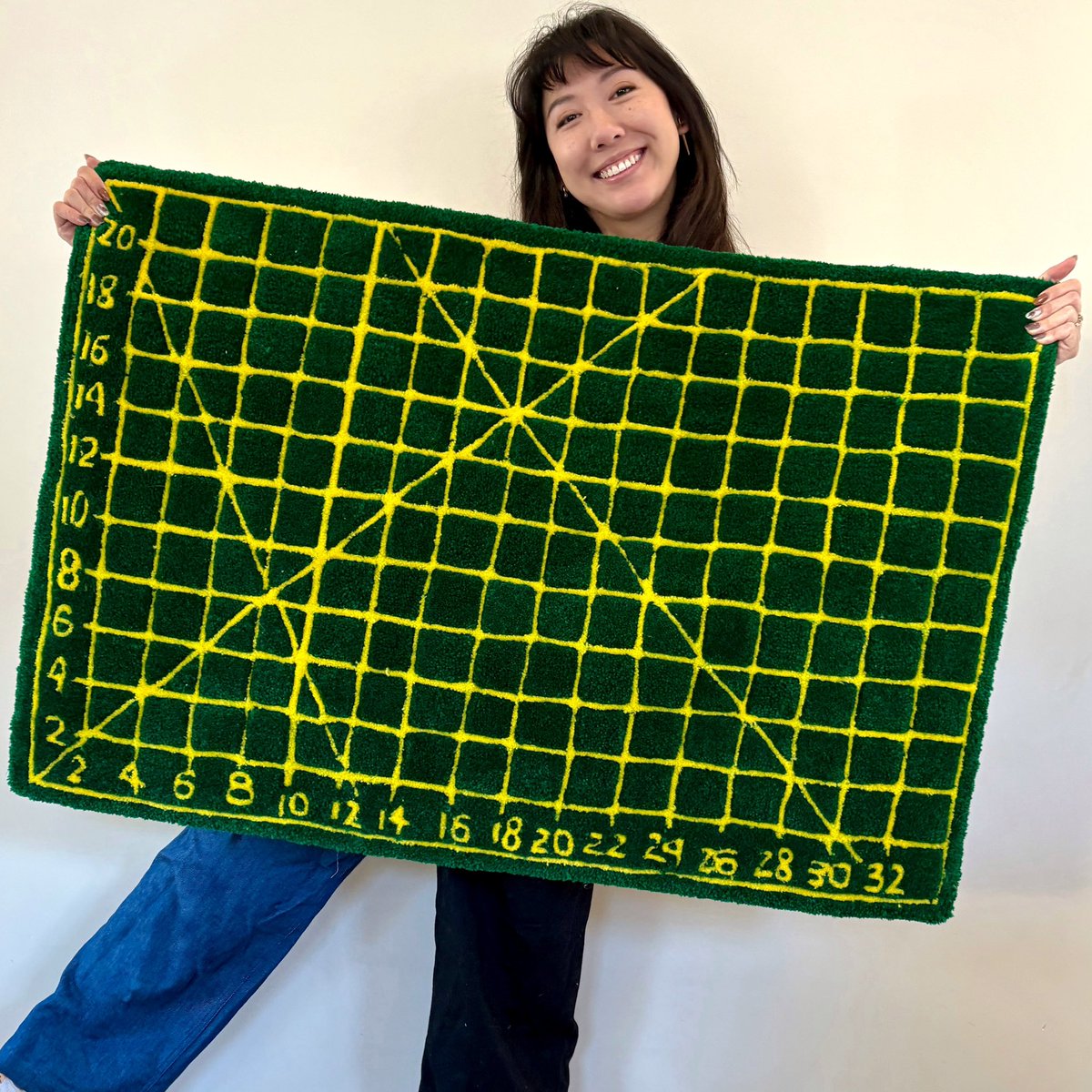 yescynfria's tweet image. cutting mat rug ✂️