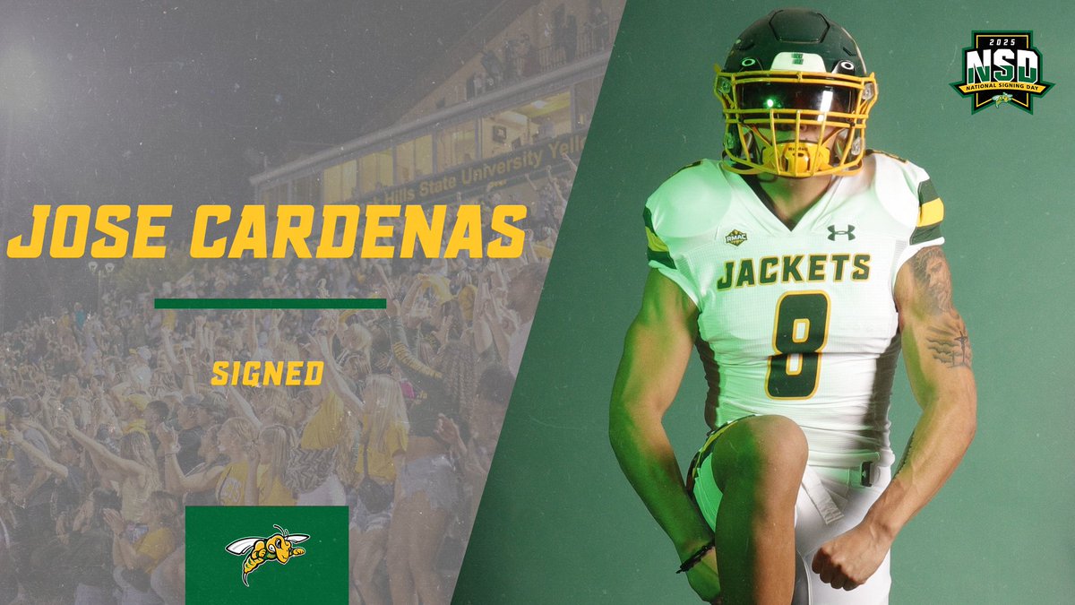BHSU Football (@bhsufb) on Twitter photo Welcome to The Hills, Jose Cardenas! π²π
π | Phoenix, Arizona
π | Central High School
π | Linebacker
π | 6'1"
βοΈ | 205
π± | <a href="/JoseCardenas___/">Jose Cardenas</a>
#NSD25 #PlayInTheHills25 #WEoverME Welcome to The Hills, Jose Cardenas! π²π
π | Phoenix, Arizona
π | Central High School
π | Linebacker
π | 6'1"
βοΈ | 205
π± | <a href="/JoseCardenas___/">Jose Cardenas</a>
#NSD25 #PlayInTheHills25 #WEoverME