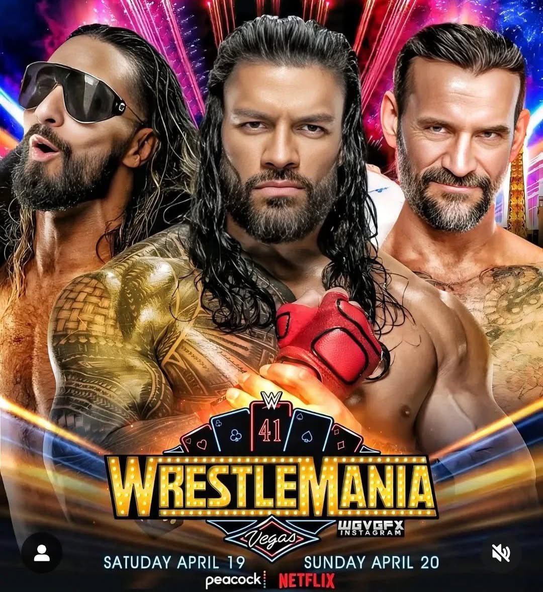 Take this with a grain of salt. But this looks like the direction for this years WrestleMania. A triple threat match with no title on the line and possibly not being either nights main event. Thoughts? #wwe #wrestlemania