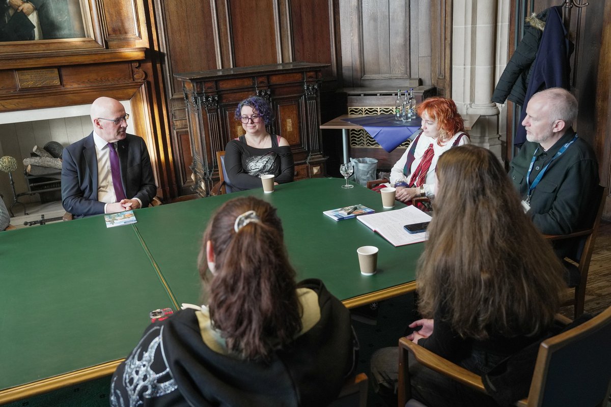 First Minister tweet media