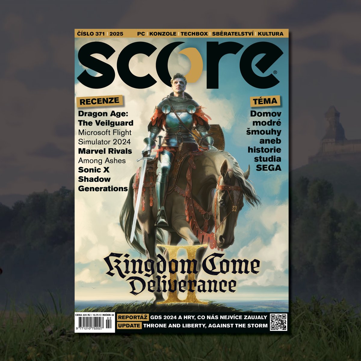 ScoreCZ's tweet image. SCORE 371 v prodeji -&amp;gt; send.cz/casopis/344/sc…

#KingdomComeDeliverance @KingdomComeRPG #DragonAgeTheVeilguard #marvelRivals
