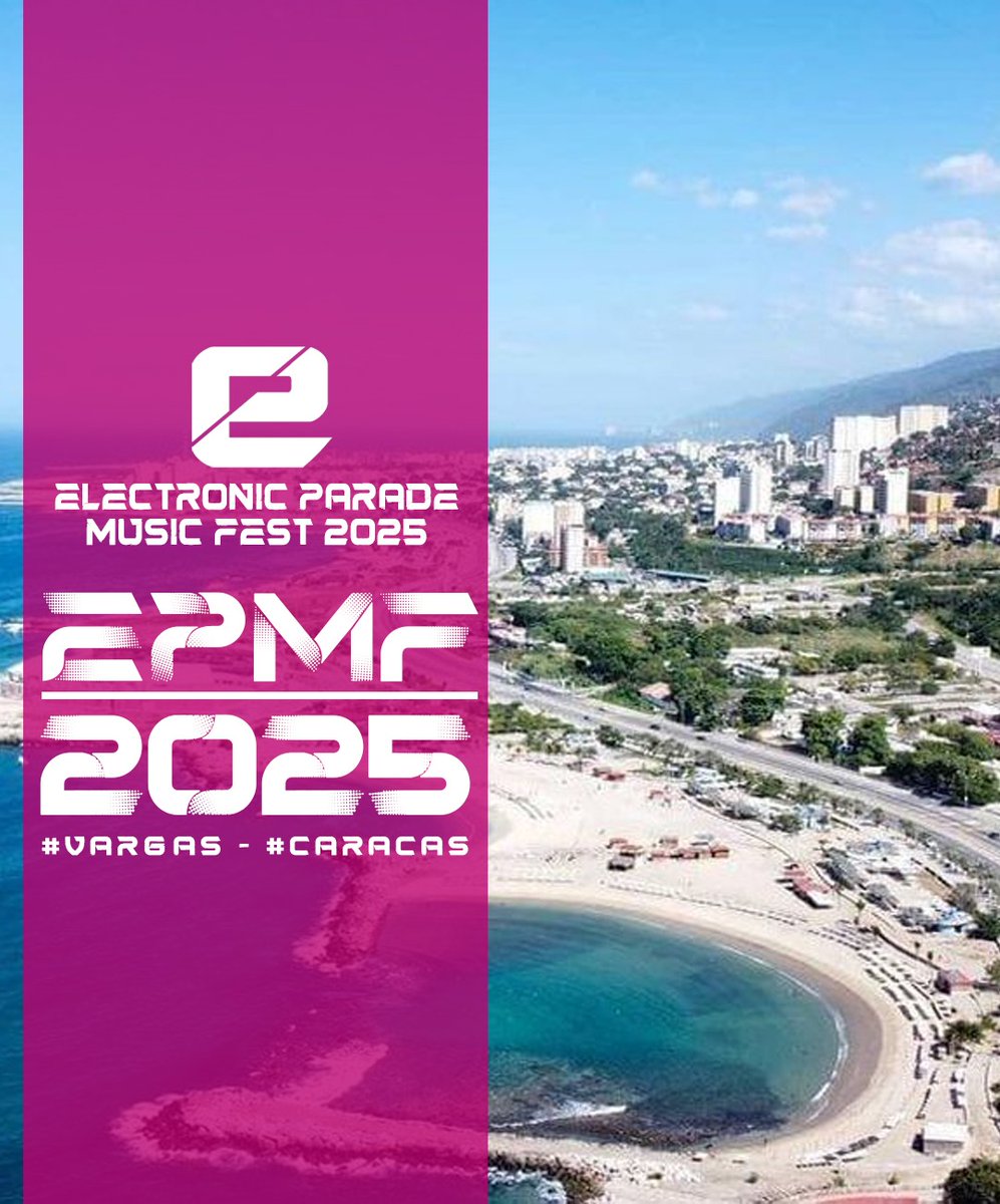 ElectronicParad's tweet photo. Preparado para el #EPMF2025 vuelve el festival que une a toda una cultura electrónica. 

6 días y 5 noches de Música electrónica en nuestra ciudad futurista en las costas de La #guaira https://t.co/JT5k00HxoA