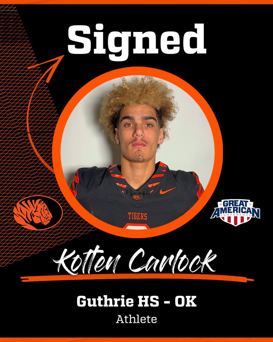 ECU Tigers Football (@ecutigersfb) on Twitter photo Kolten Carlock, welcome to Tiger Nation! 🐅 
Guthrie HS - OK
Athlete
#BeTheStandard #TheHardway <a href="/KoltenCarlock/">Kolten “KC3” Carlock</a> Kolten Carlock, welcome to Tiger Nation! 🐅 
Guthrie HS - OK
Athlete
#BeTheStandard #TheHardway <a href="/KoltenCarlock/">Kolten “KC3” Carlock</a>