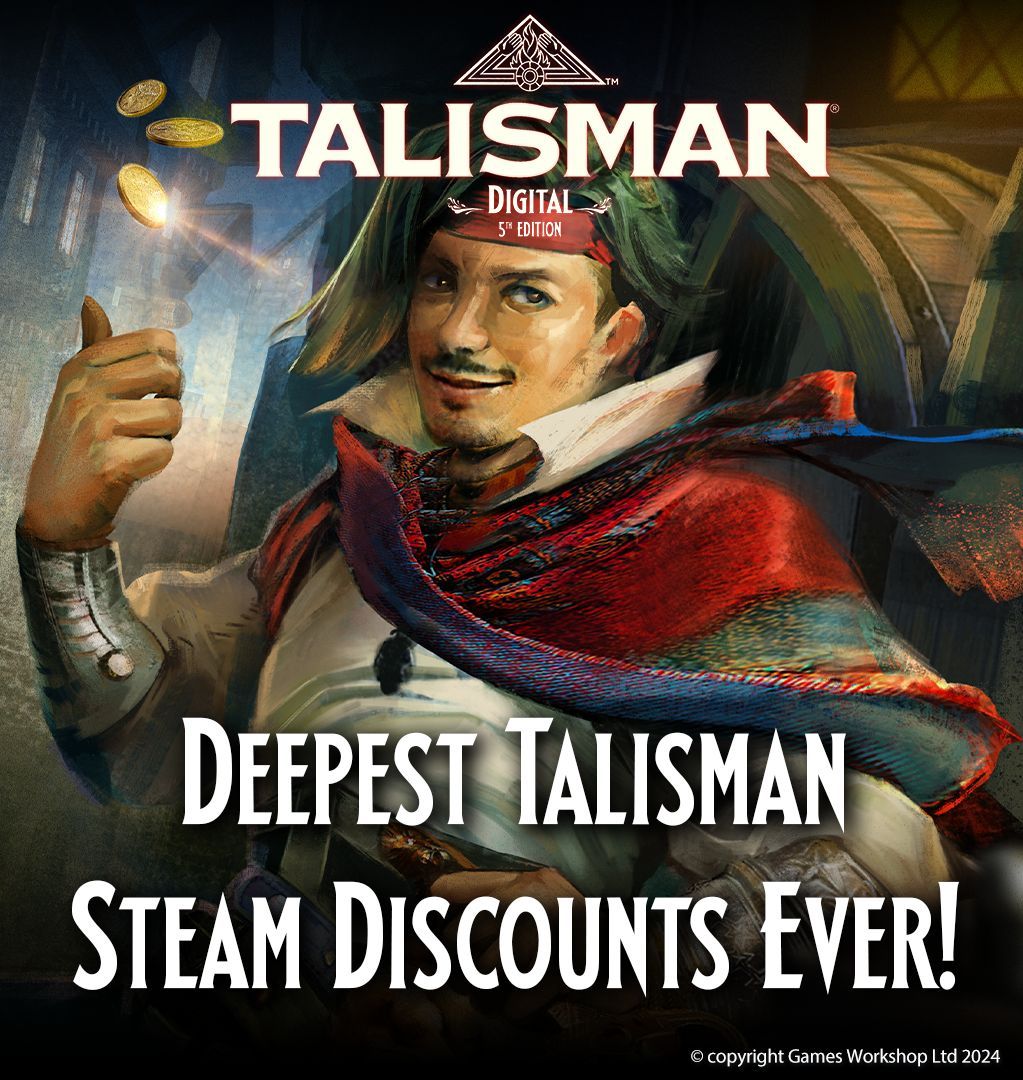 A friendly reminder that our Talisman super sale is still happening on Steam for a few more days, so don't miss out!

🔗 store.steampowered.com/developer/noma…