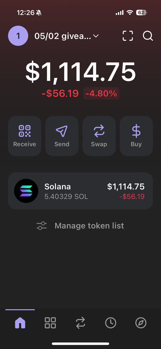 dpoint986's tweet photo. 5 SOL is in this wallet for giveaway   

I am sending 1 #SOL to 5 random people who:  

1) Follow me 
2) Like + retweet 
3) comment your SOL wallet  

Will post proof
#BTCUSDT #SOL #Elon #Trump https://t.co/pVhYSP7aJi