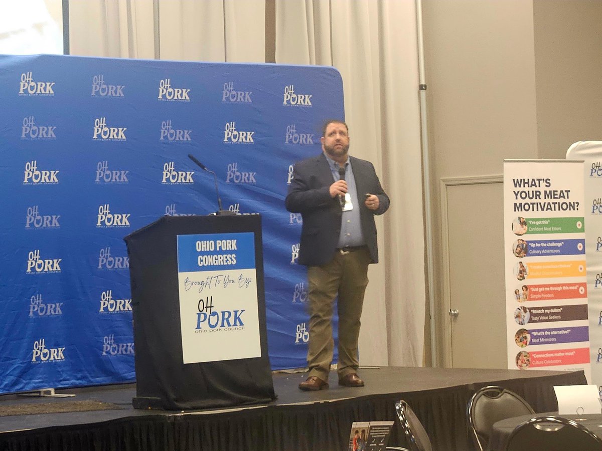 Come join us in the main hall to hear from economist, Todd Thurman! #OHPork