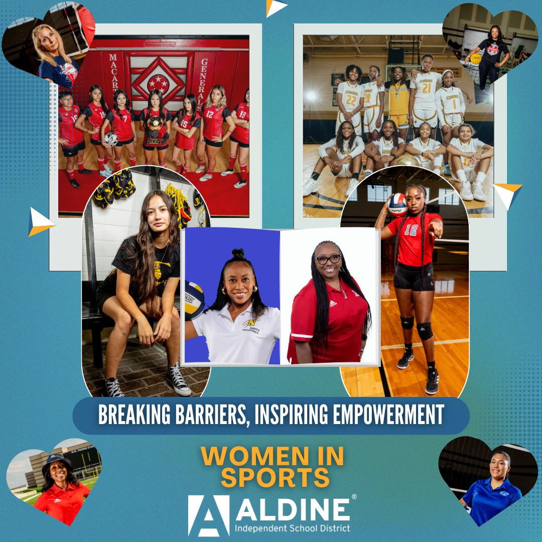 🚨 Celebrating National Girls &amp; Women in Sports Day! 🚨

From the courts to the fields, from the mats to the pools—Aldine ISD’s female athletes continue to break barriers, set records, and inspire the next generation of champions! 💪

Today, we honor the dedication, resilience,