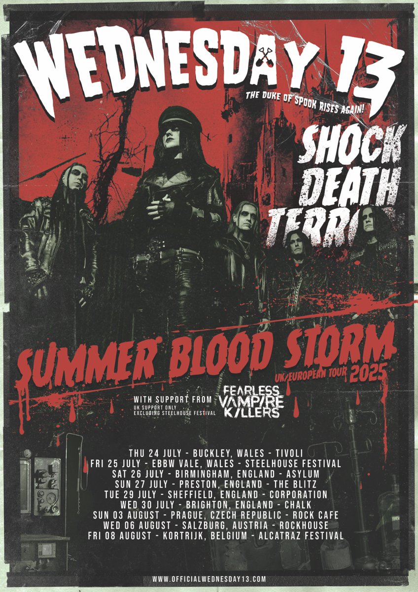 Just announced!!

UK and Europe this summer-Tickets on sale Friday.
