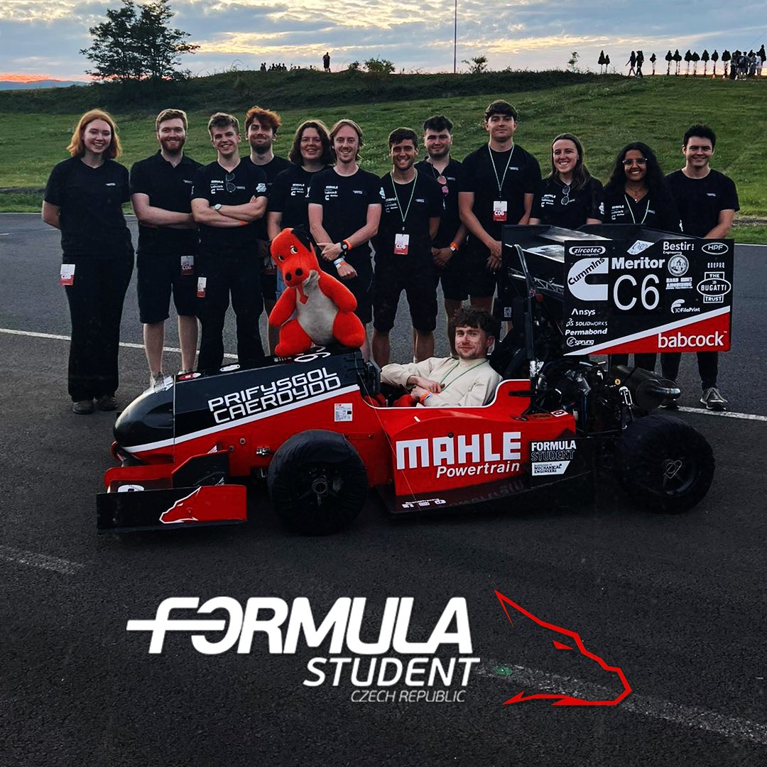 We are excited to announce that Cardiff Racing will be returning to FS Czech in 2025!

We have accepted the wildcard entry for the competition this year, so put it in your diaries for August 4th - 9th to watch us at the Autodrom Most to see Cardiff Racing and CR21 in action!