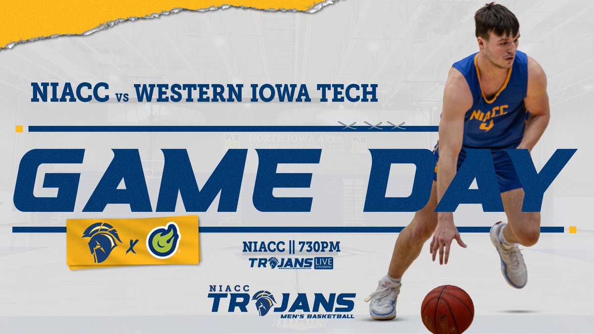 The NIACC men's basketball team hosts Western Iowa Tech in an ICCAC contest tonight in the NIACC gym. Game time is slated for 7:30 p.m.