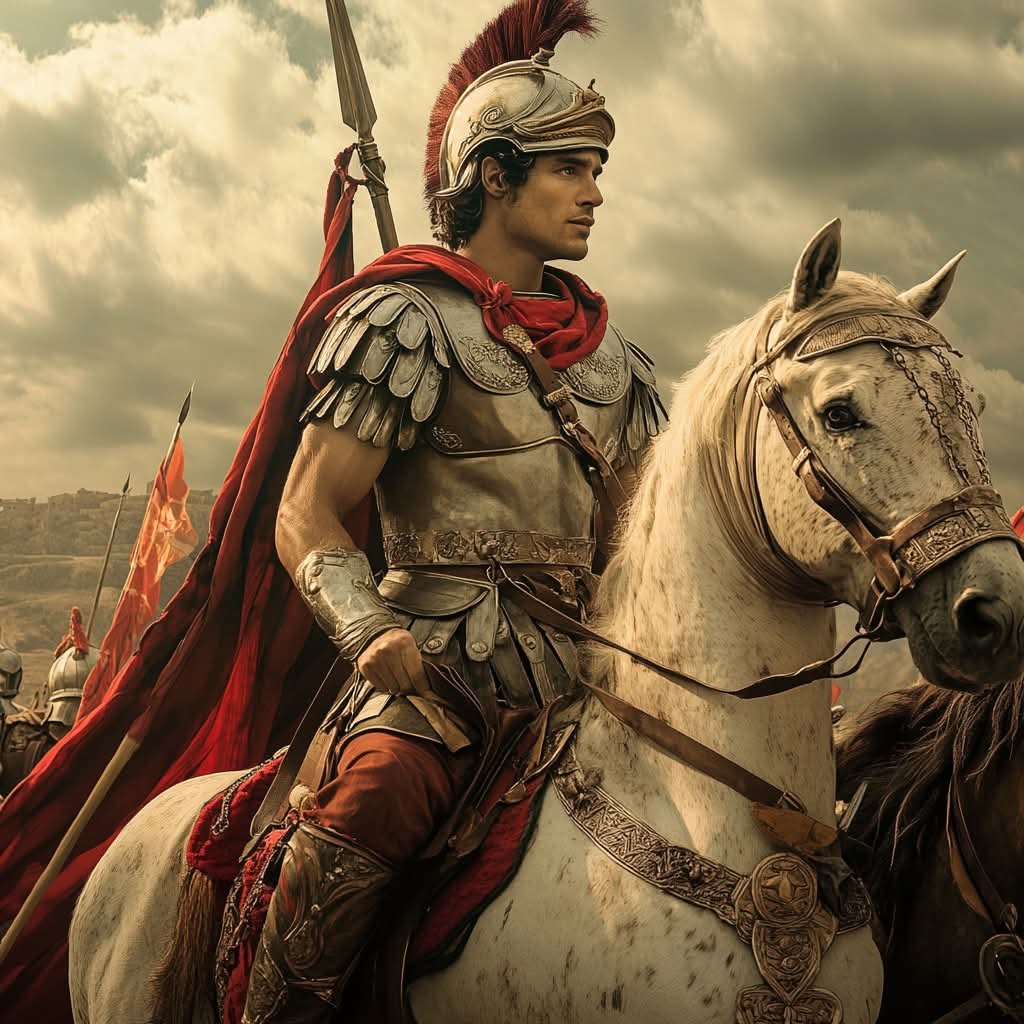 👑 Today, we honor one of history's greatest leaders: Alexander the Great. 
Born in 356 BC, he became king at just 20 years old and went on to create one of the largest empires in history, stretching from Macedonia all the way to India. 

#MacedoniaTimeless
#MacedonianHistory