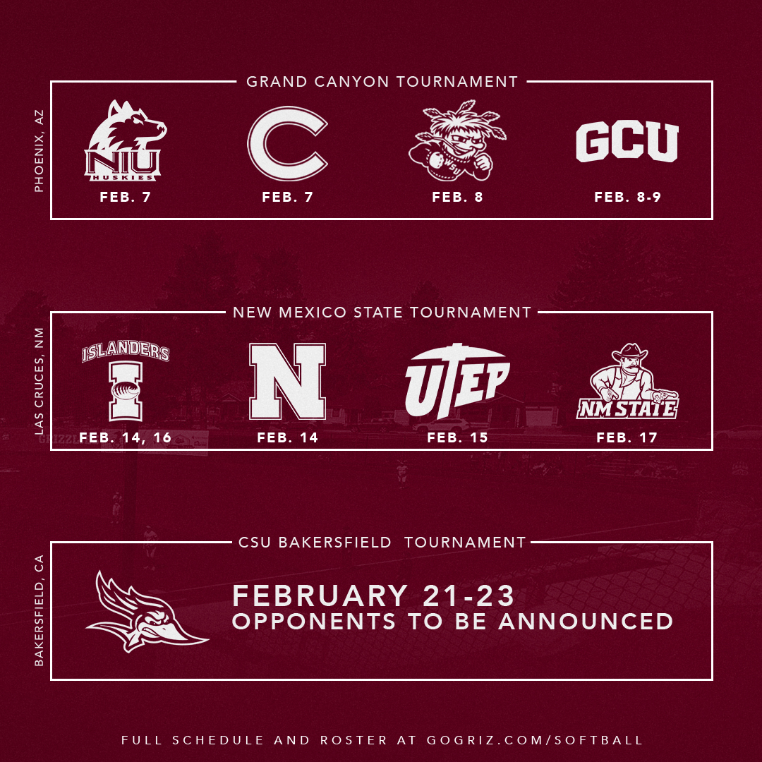 MontanaGrizSB's tweet photo. Trading the snow for the sunshine as we head to Phoenix for our first game of the season! 🤩

#GrizSoftball | #GoGriz https://t.co/ulZEaFzPih