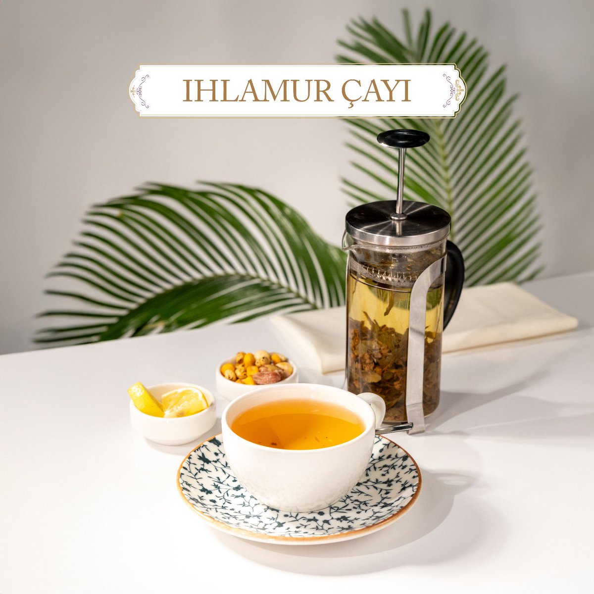 Kışın soğuk günlerinde 🏔️🍵 Ihlamur çayı ile içinizi ısıtın, huzuru bulun!