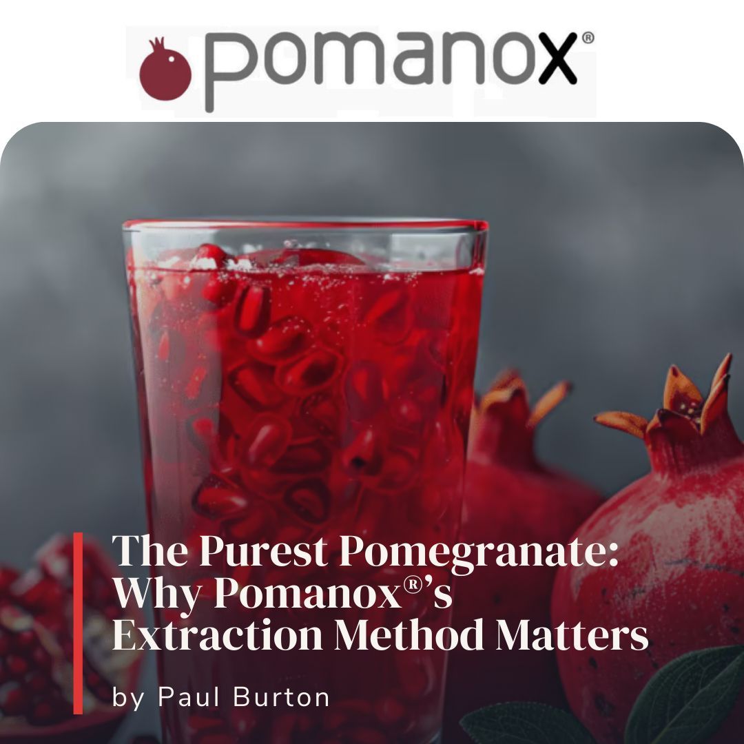 genmagofficial's tweet image. The Purest Pomegranate: Why Pomanox®’s Extraction Method Matters

Pomegranate extracts have long been celebrated for their health benefits, but Pomanox® stands out as a game-changer in the nutraceutical industry.

buff.ly/4gt48mt

#pomanox #pomegranate #genmag