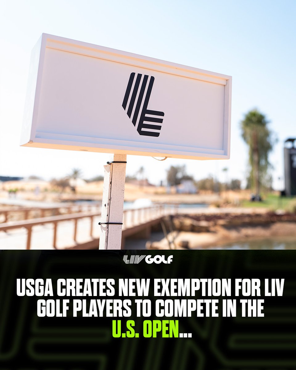 Breaking news 🗞️

#LIVGolf