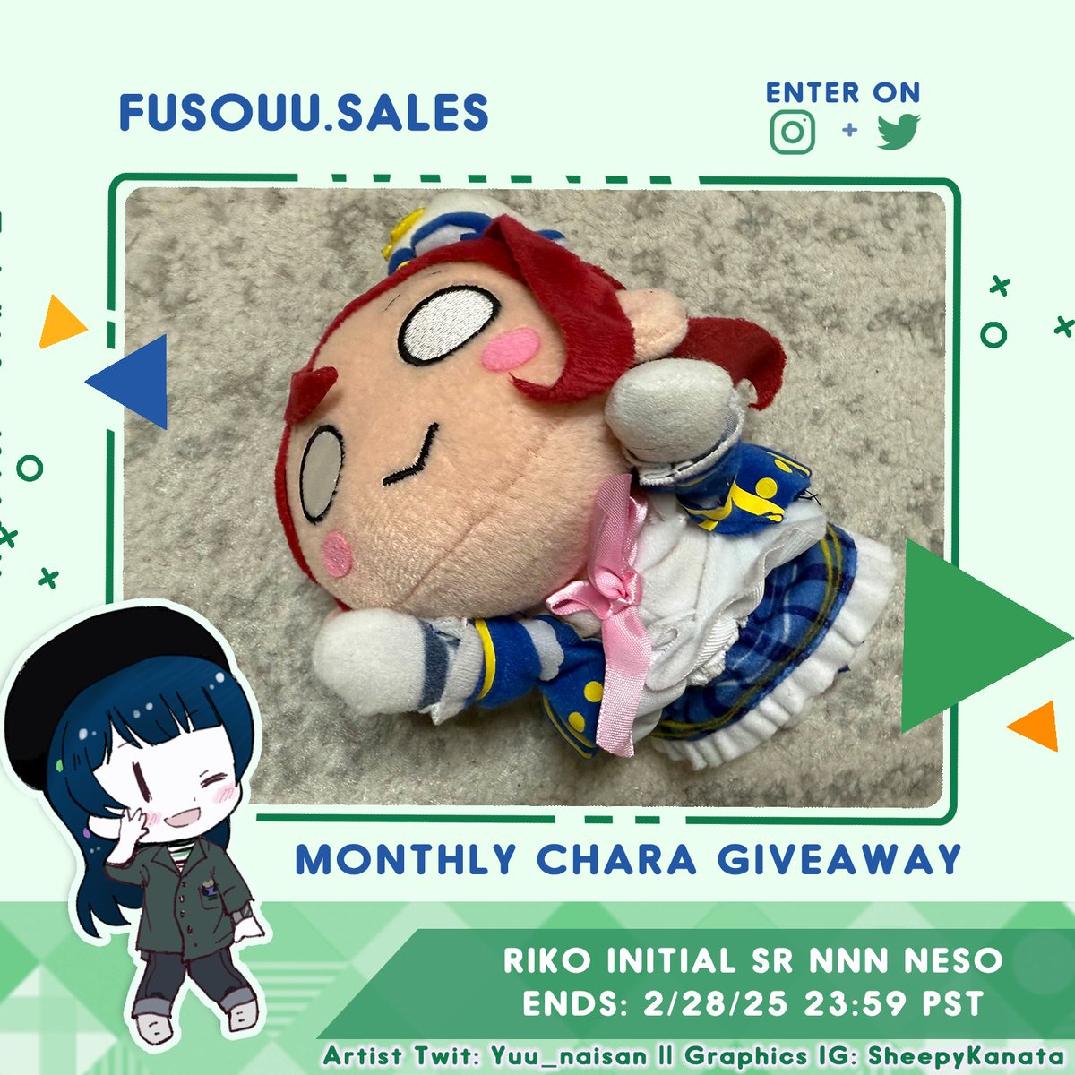 fusouusales's tweet photo. 🌟Monthly Giveaway🌟 
⭐Follow @fusouusales &amp; @fusouu
⭐Retweet (No QRT)
⭐️Tag a friend for +1 entry
⭐International
⭐Additional entries on Instagram! https://t.co/bxybc5ngCp