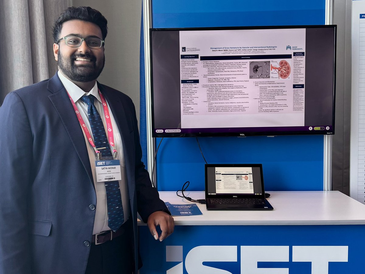 SatyaMorar's tweet photo. Had a great time at @ISETNews catching up with friends in the warm weather and watching some amazing live cases! 

Among other projects, our @WCVISociety team presented the year 1 data from our #VIRad Sub-I interactive sessions.

Check it out in Feb JVIR! https://t.co/vcr6lNAF9h https://t.co/lblMc41A7q