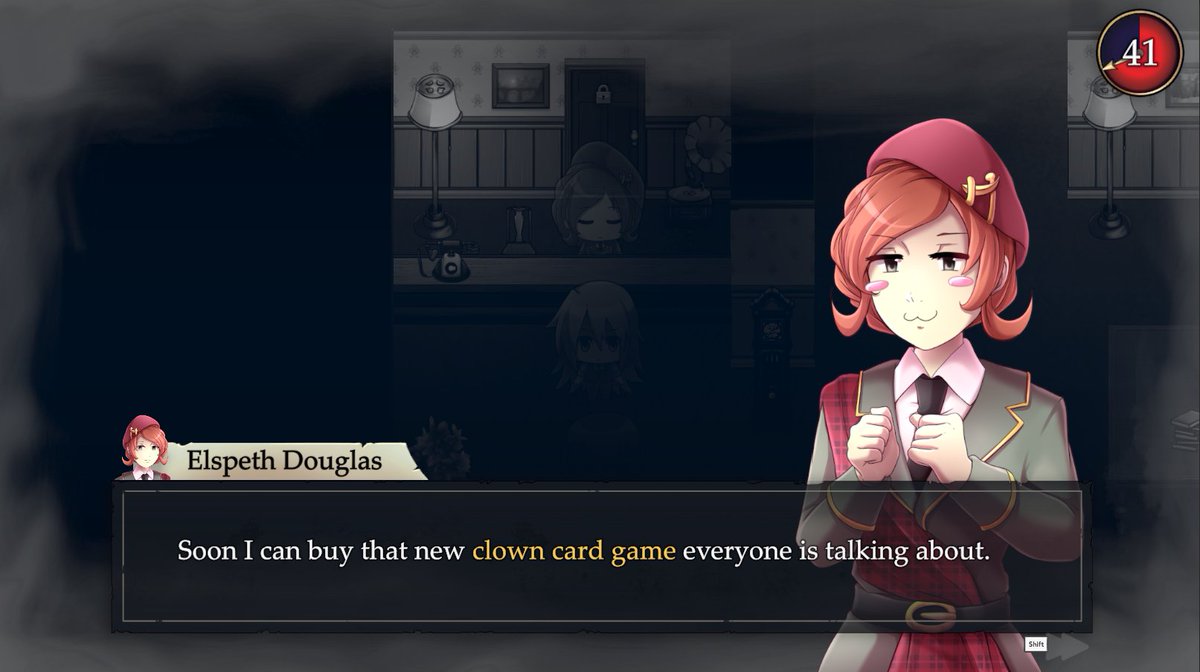 Elspeth always knows the newest trends ~