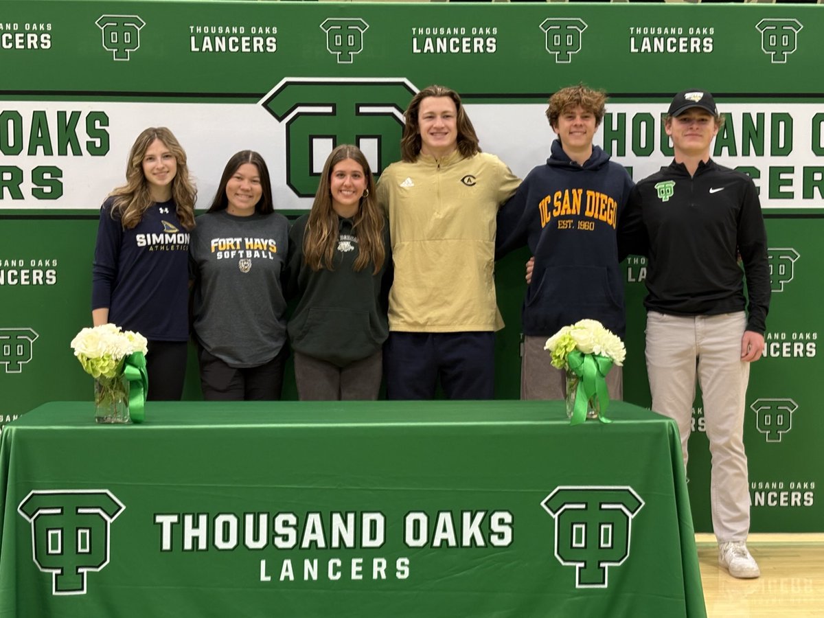 Congratulations to our athletes who have committed to play sports at a four-year school! 
Not pictured - Kane Lum- Volleyball - Wheaton College
⁦<a href="/vcspreps/">VCS Preps</a>⁩