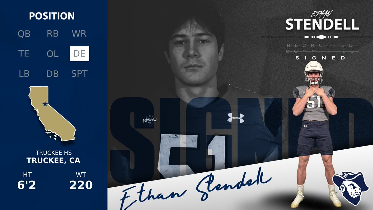 South Dakota Mines Football (@hardrockerfb) on Twitter photo โ๏ธWELCOME TO THE HARDROCKER FAMILYโ๏ธ
<a href="/EthanStendell/">Ethan Stendell</a>
Position: DE
Hometown: Truckee, CA
#TheHardrockLife #NSD25 โ๏ธWELCOME TO THE HARDROCKER FAMILYโ๏ธ
<a href="/EthanStendell/">Ethan Stendell</a>
Position: DE
Hometown: Truckee, CA
#TheHardrockLife #NSD25