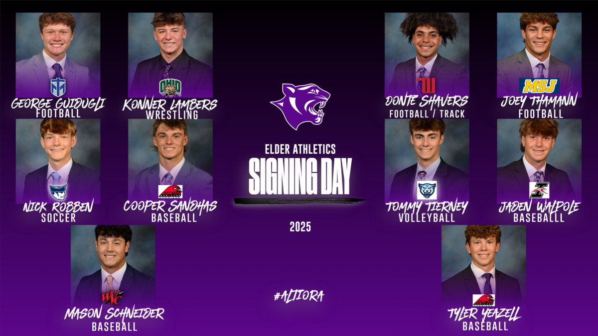 Congrats to our 10 student-athletes that have signed and are moving on to compete at the next level!

#Altiora